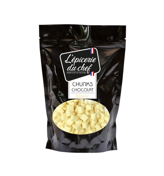 Chunks de chocolat blanc 500g