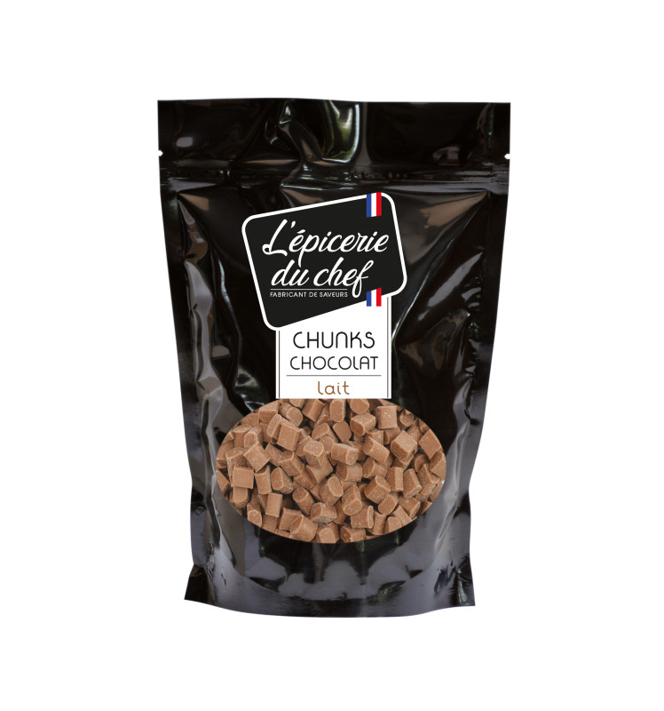 Chunks de chocolat au lait 500g