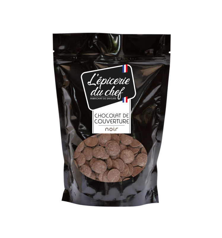 Palets de chocolat noir 500g