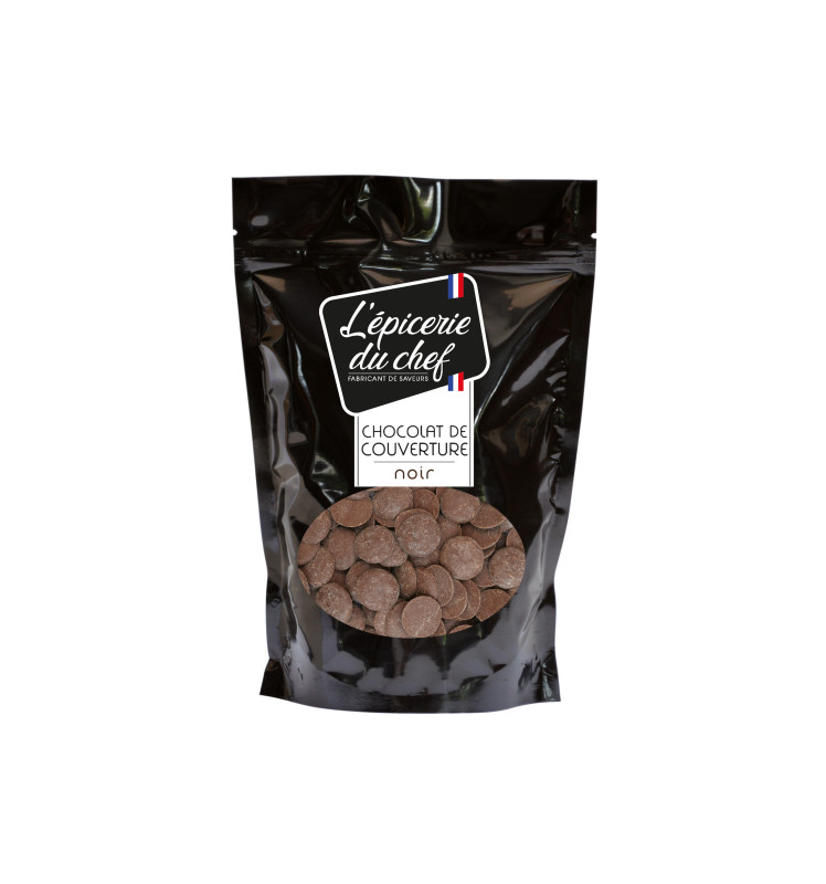 Palets de chocolat noir 200g