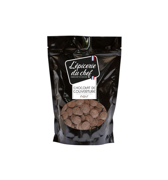 Palets de chocolat noir 200g