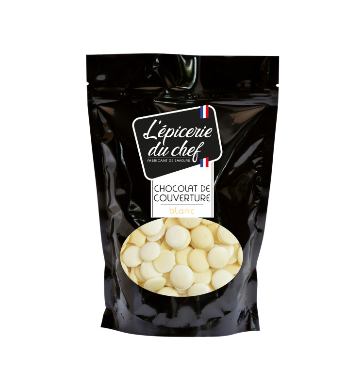 Chocolat Patissier Couverture Blanc 200g.