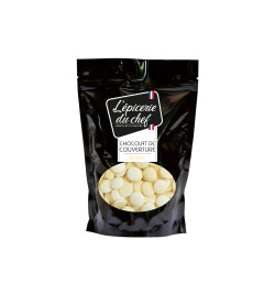 Palets de chocolat blanc 200g