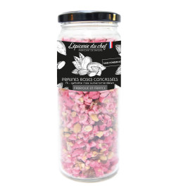 Grand pot de pralines roses concassées 220g réf.EDC69966