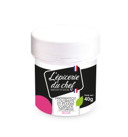 EDC8722 Colorant d'origine naturelle Rose 40g