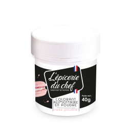 Colorant artificiel en poudre Rose clair 40g