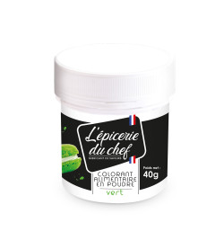 EDC8710 Colorant artificiel en poudre Vert 40g