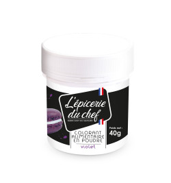 EDC8716 Colorant artificiel en poudre Violet 40g