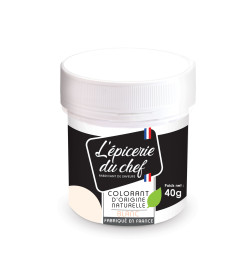 EDC8723 Colorant d'origine naturelle Blanc 40g