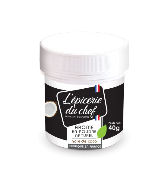 Arôme naturel en poudre noix de coco 40g