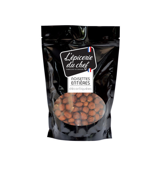 Noisettes entières décortiquées 250g Noisettes entières décortiquées 250g