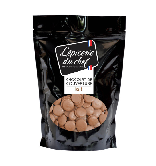 Palets de chocolat lait 500g Palets de chocolat lait 500g