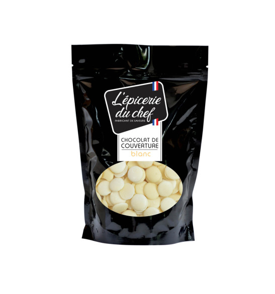 Palets de chocolat blanc 200g Palets de chocolat blanc 200g