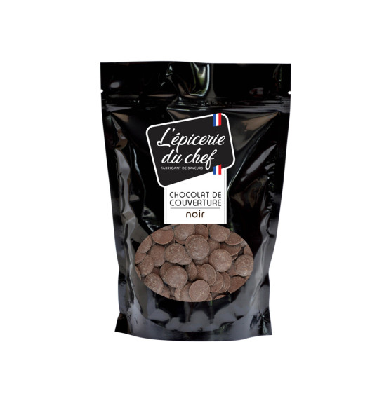 Palets de chocolat noir 200g Palets de chocolat noir 200g