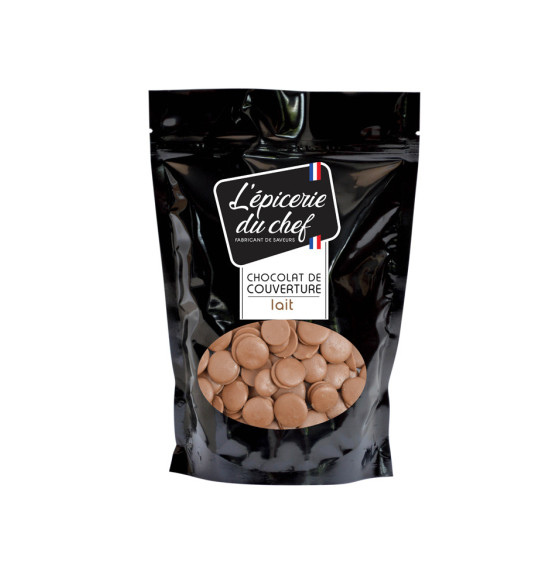 Palets de chocolat lait 200g Palets de chocolat lait 200g
