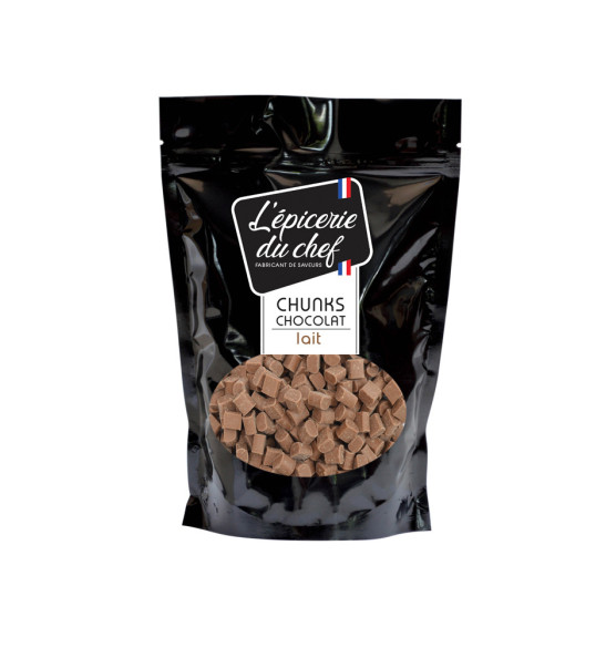 Chunks de chocolat au lait 200g Chunks de chocolat au lait 200g