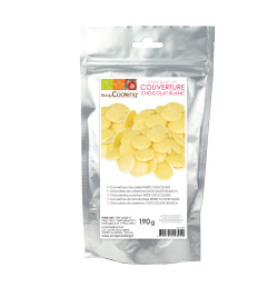 White chocolate couverture 190g