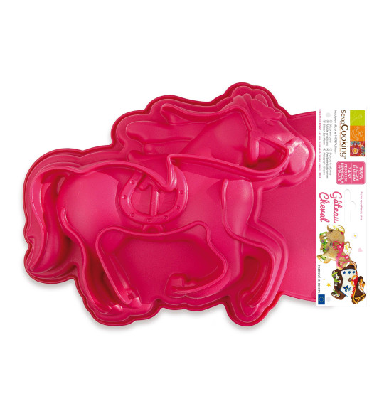 Moule A Gateau Silicone Cheval