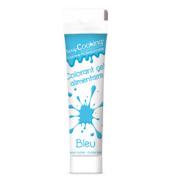 Colorant gel alimentaire bleu 20 gr réf.7130