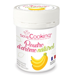 4448 Pot de poudre d'arôme naturel banane