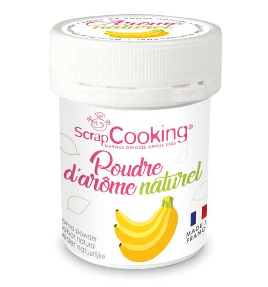 Poudre d'arôme naturel banane