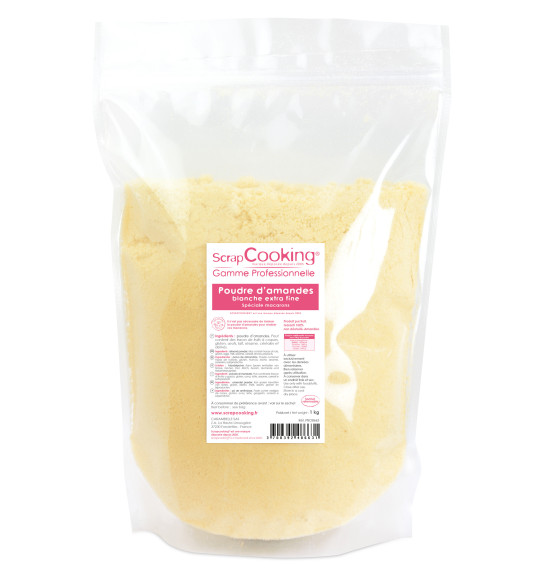 Extra fine white almond powder 1Kg Extra fine white almond powder 1Kg