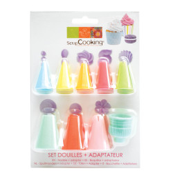 Set douilles en plastique + adaptateur réf.5030