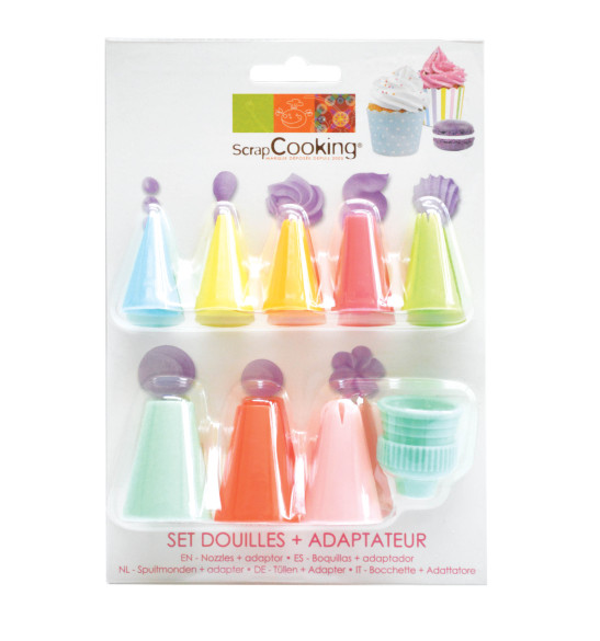 Set douilles en plastique + adaptateur Set douilles en plastique + adaptateur