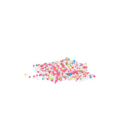 Multi-coloured mini-sugar sprinkle decos 80 g