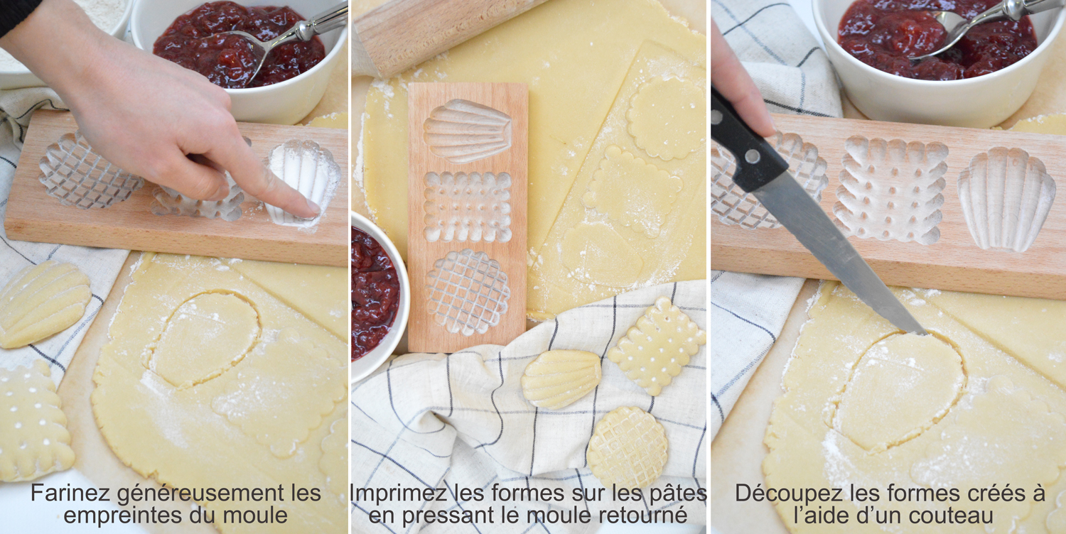 Recette biscuits fourrés