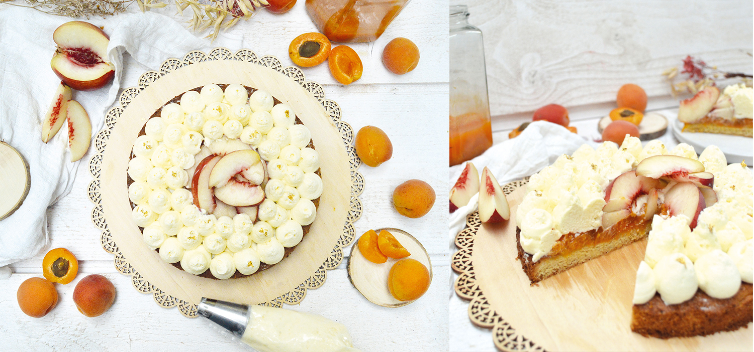 Tarte abricots/nectarines